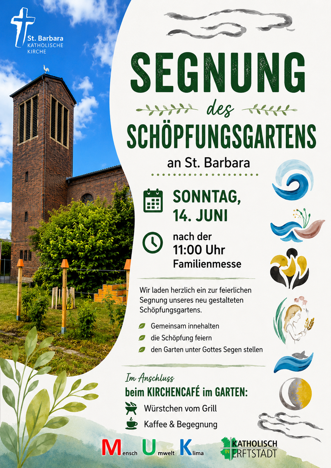 2026-06-14_Plakat Segnung Schöpfungsgarten