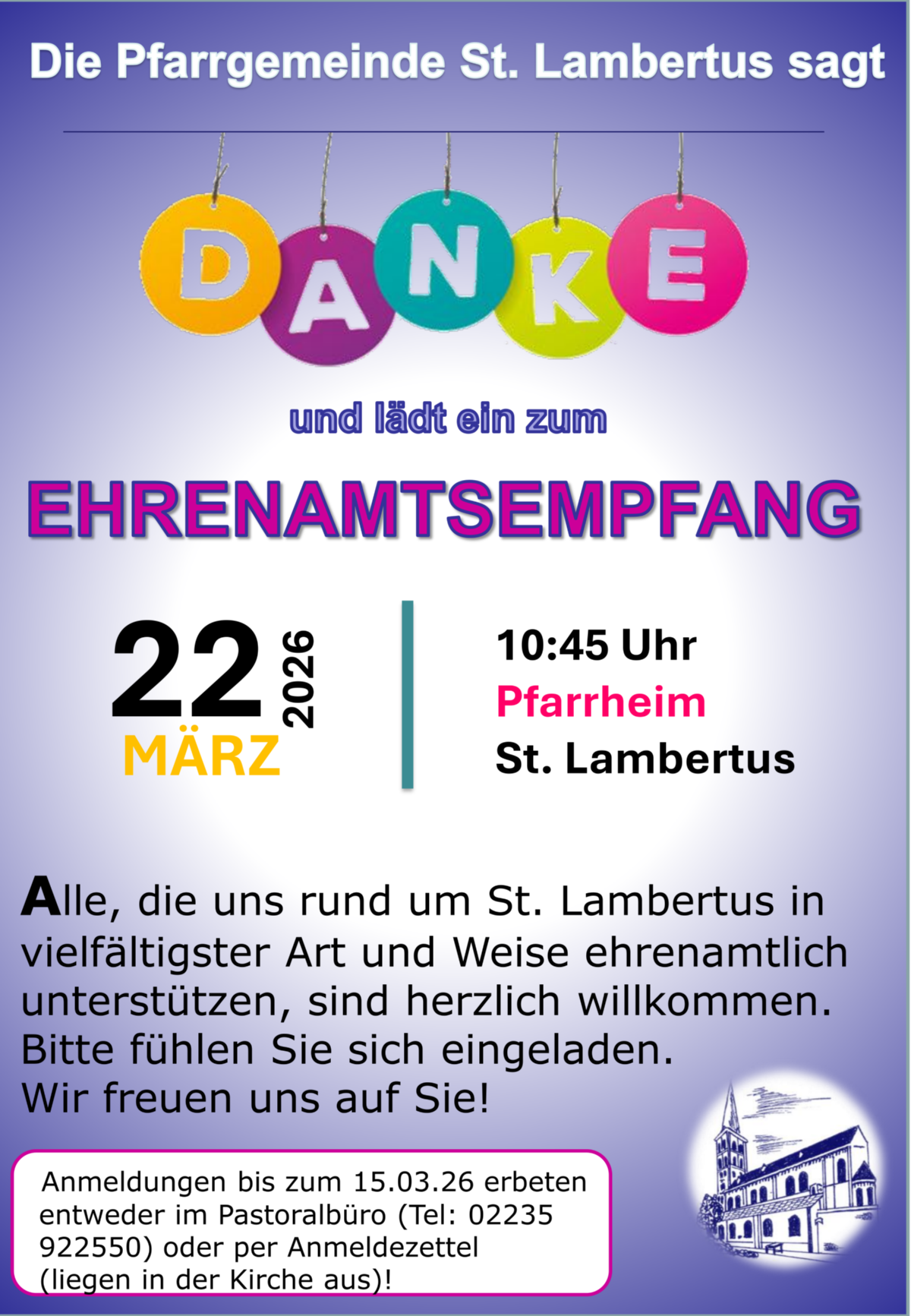 Plakat Ehrenamtsempfang 26